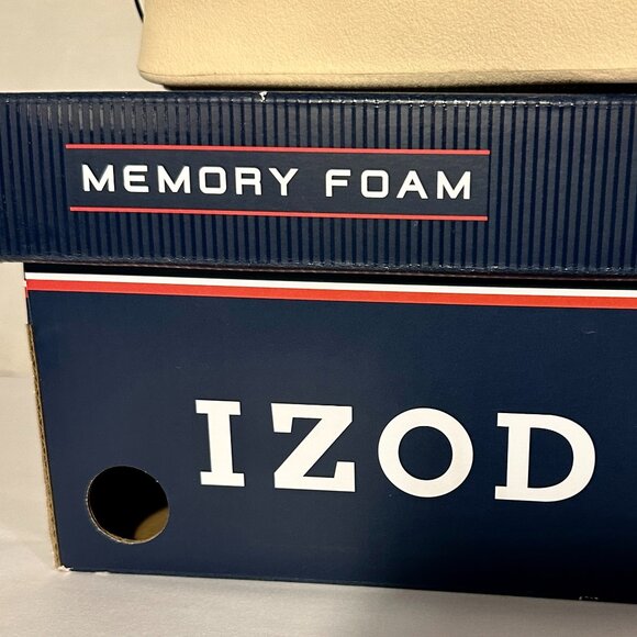 Izod Menโs Palmer Chukka Ankle Boot Size 11 Brown Memory Foam Lace Up Casual NEW - Picture 7 of 14